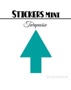 352 Flèches 1 cm - Stickers mini gommettes