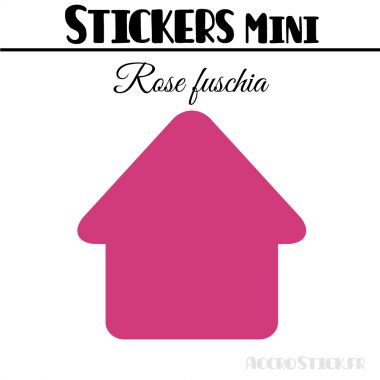 40 Maisons 3.5 cm - Stickers mini gommettes