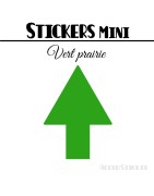 352 Flèches 1 cm - Stickers mini gommettes