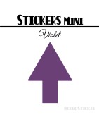 352 Flèches 1 cm - Stickers mini gommettes