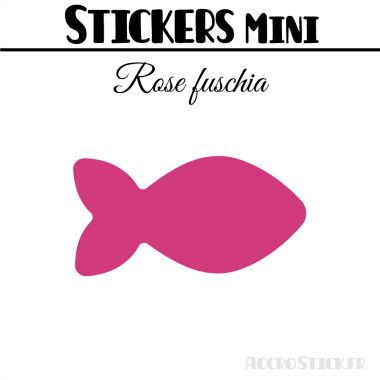80 Poissons 3.5 cm - Stickers mini gommettes