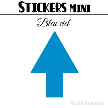 200 Flèches 1,4 cm - Stickers mini gommettes