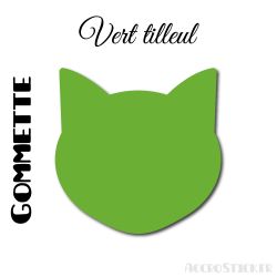360 stickers Chat de 1.2 cm - Stickers étiquettes gommettes