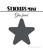 680 Stickers Etoiles 0,8 cm