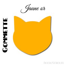 120 stickers Chat de 2 cm - Stickers étiquettes gommettes