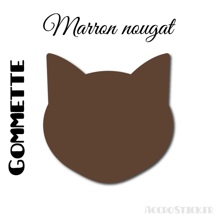 120 stickers Chat de 2 cm - Stickers étiquettes gommettes