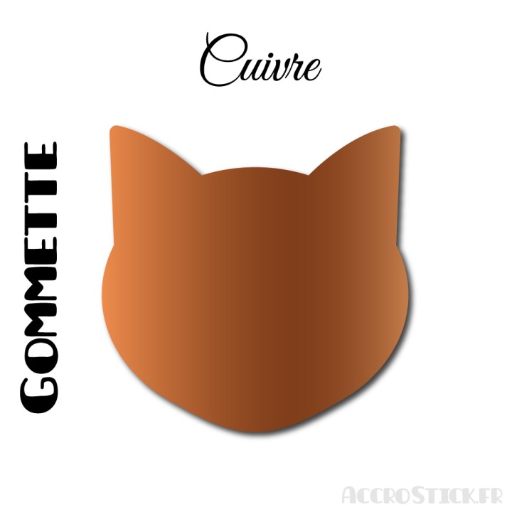 48 stickers Chat de 3 cm - Stickers étiquettes gommettes