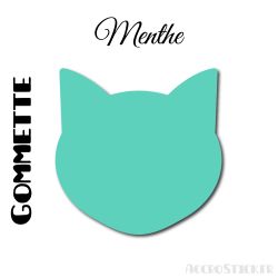 48 stickers Chat de 3 cm - Stickers étiquettes gommettes