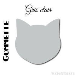 40 stickers Chat de 3.5 cm - Stickers étiquettes gommettes