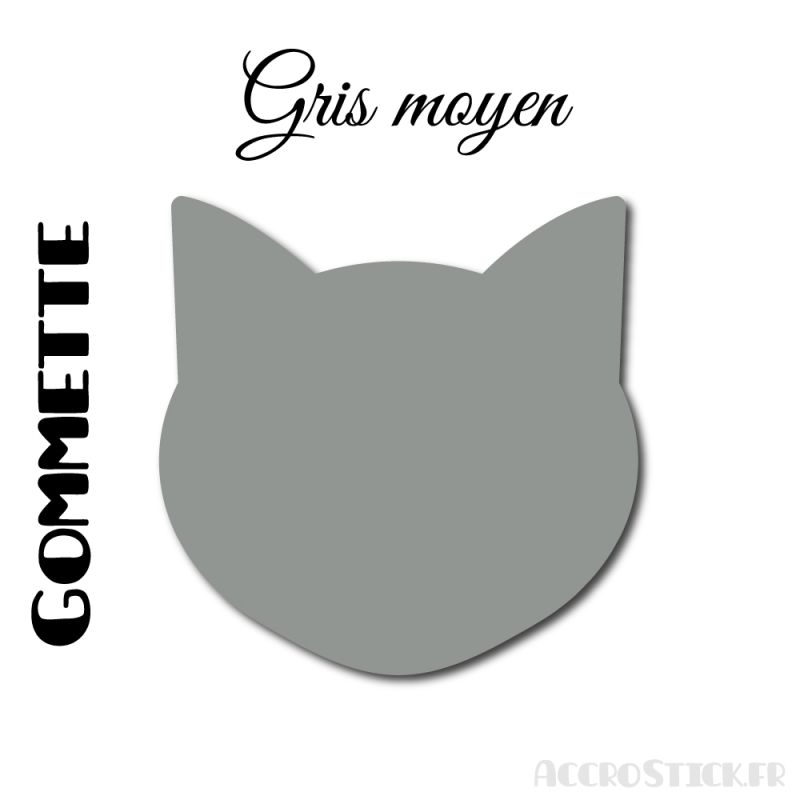 40 stickers Chat de 3.5 cm - Stickers étiquettes gommettes