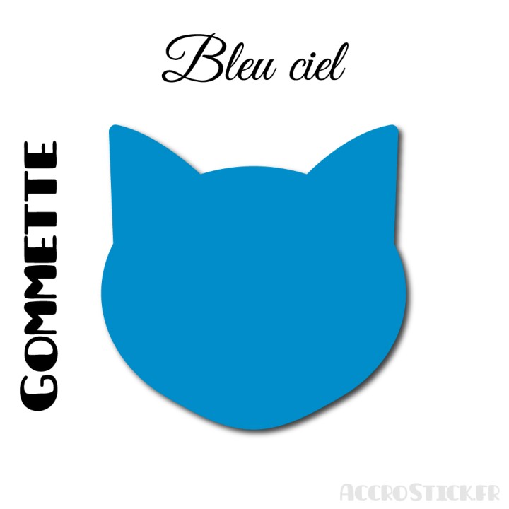 24 stickers Chat de 4 cm - Stickers étiquettes gommettes