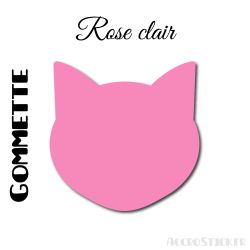 24 stickers Chat de 4 cm - Stickers étiquettes gommettes