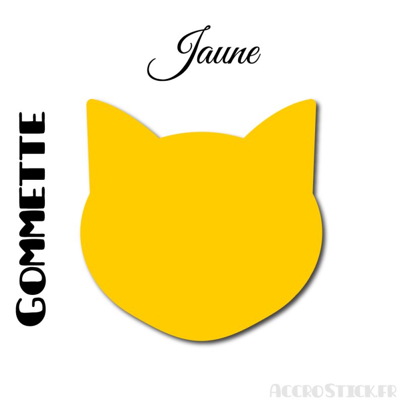 16 stickers Chat de 5 cm - Stickers étiquettes gommettes