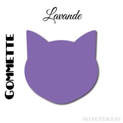 16 stickers Chat de 5 cm - Stickers étiquettes gommettes