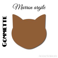 16 stickers Chat de 5 cm - Stickers étiquettes gommettes