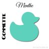136 stickers Canard 1.8 cm - Stickers étiquettes gommettes