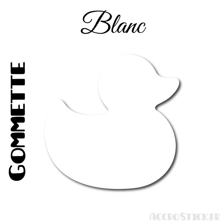 24 stickers Canard 4 cm - Stickers étiquettes gommettes