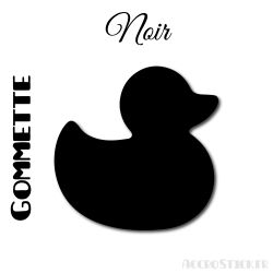 24 stickers Canard 4 cm - Stickers étiquettes gommettes