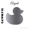 16 stickers Canard 5 cm - Stickers étiquettes gommettes