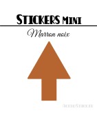 120 Flèches 1,8 cm - Stickers mini gommettes
