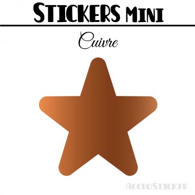 200 Etoiles 1,6 cm - Stickers mini gommettes