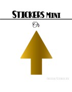 120 Flèches 1,8 cm - Stickers mini gommettes