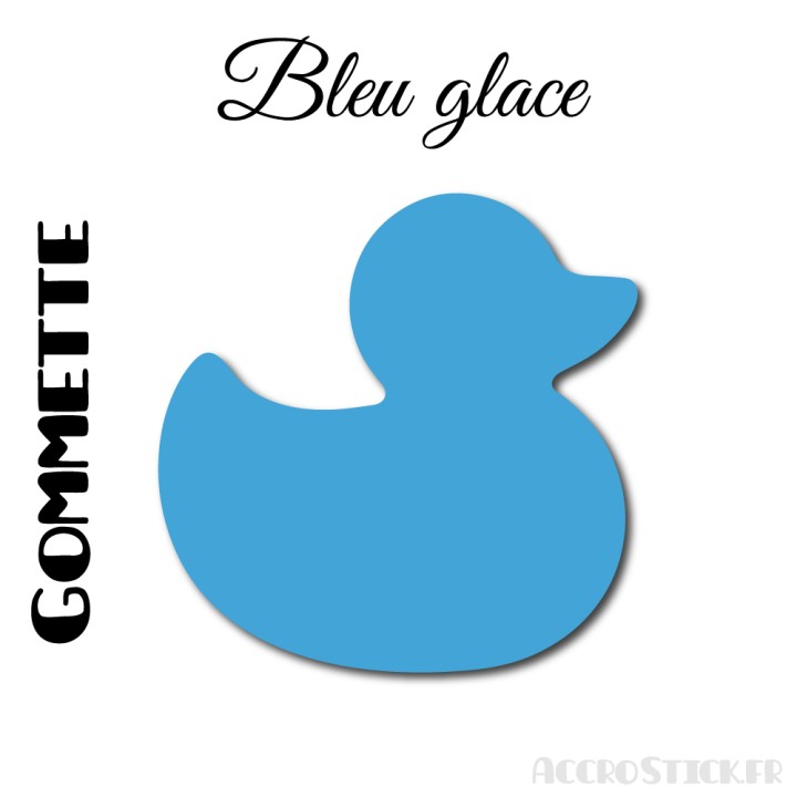 8 stickers Canard 7 cm - Stickers étiquettes gommettes