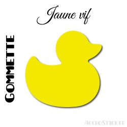 8 stickers Canard 7 cm - Stickers étiquettes gommettes