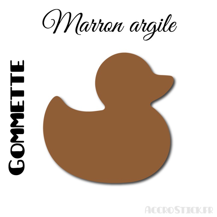8 stickers Canard 7 cm - Stickers étiquettes gommettes
