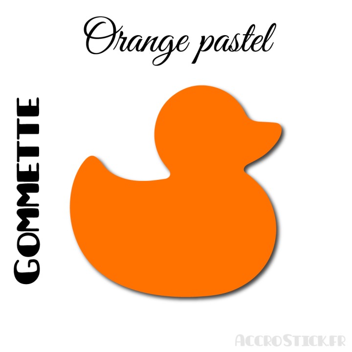 8 stickers Canard 7 cm - Stickers étiquettes gommettes