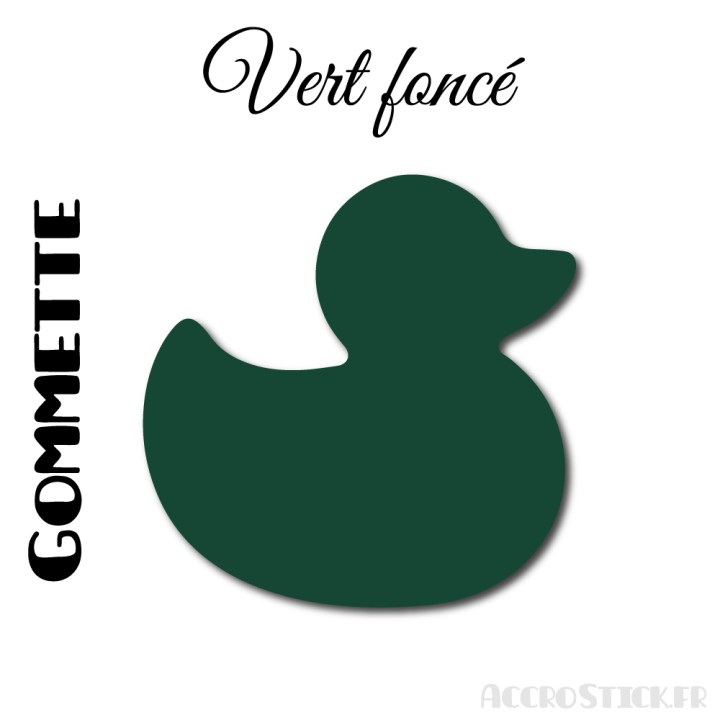 8 stickers Canard 7 cm - Stickers étiquettes gommettes