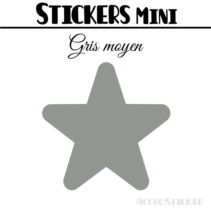 680 Stickers Etoiles 0,8 cm