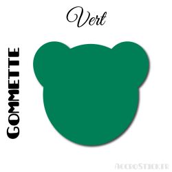 616 gommettes Ours de 0,8 cm - Stickers polyvalents