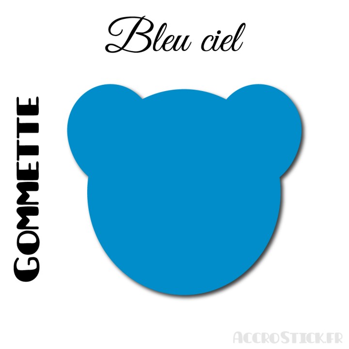 224 gommettes Ours 1.4 cm - Stickers polyvalents