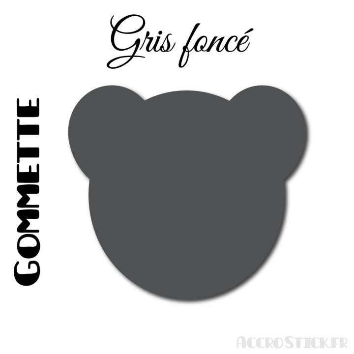 224 gommettes Ours 1.4 cm - Stickers polyvalents