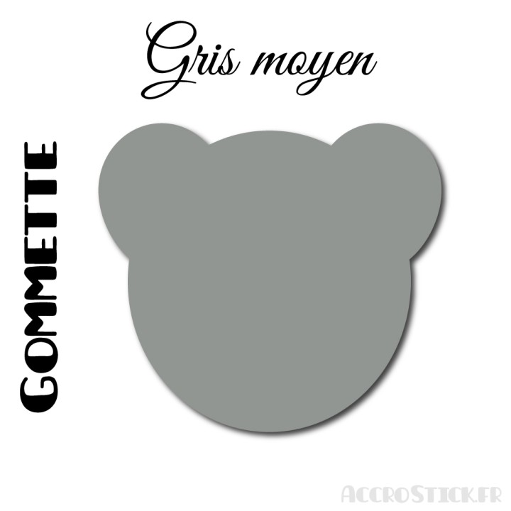 224 gommettes Ours 1.4 cm - Stickers polyvalents