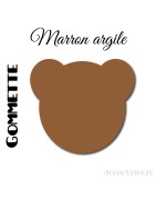 224 gommettes Ours 1.4 cm - Stickers polyvalents