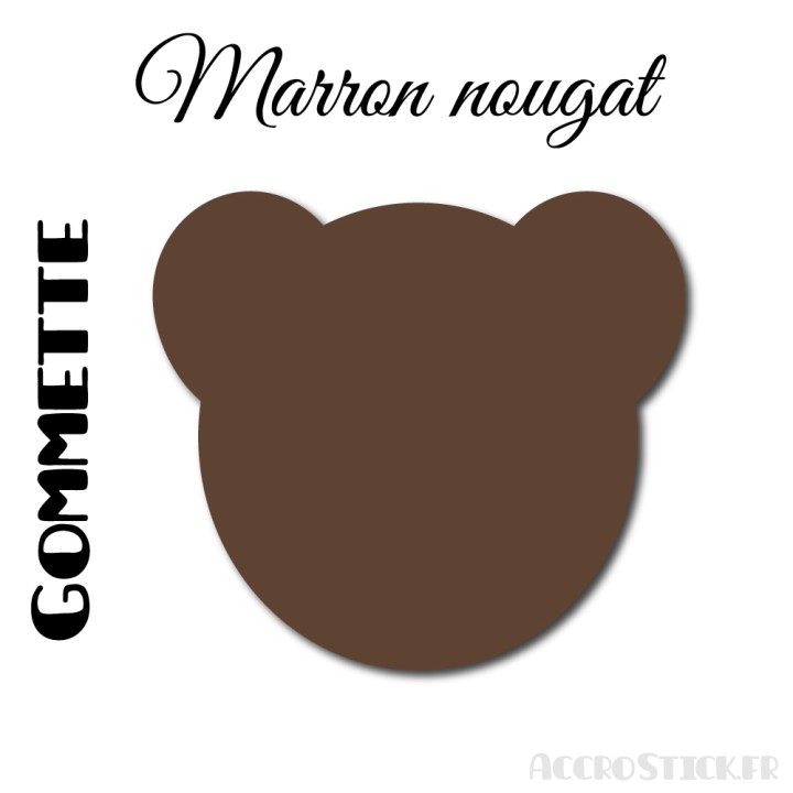 224 gommettes Ours 1.4 cm - Stickers polyvalents