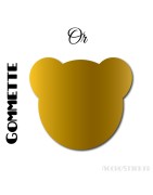 224 gommettes Ours 1.4 cm - Stickers polyvalents
