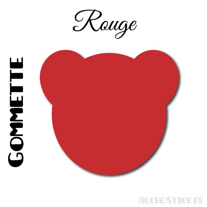 224 gommettes Ours 1.4 cm - Stickers polyvalents
