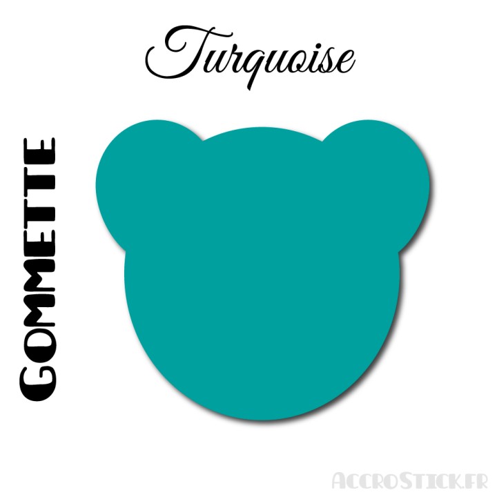 224 gommettes Ours 1.4 cm - Stickers polyvalents