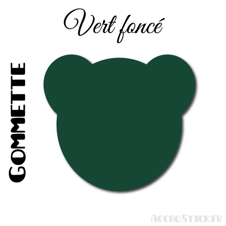 224 gommettes Ours 1.4 cm - Stickers polyvalents