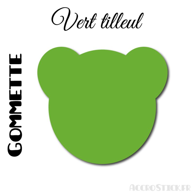 120 gommettes Ours 2 cm - Stickers polyvalents