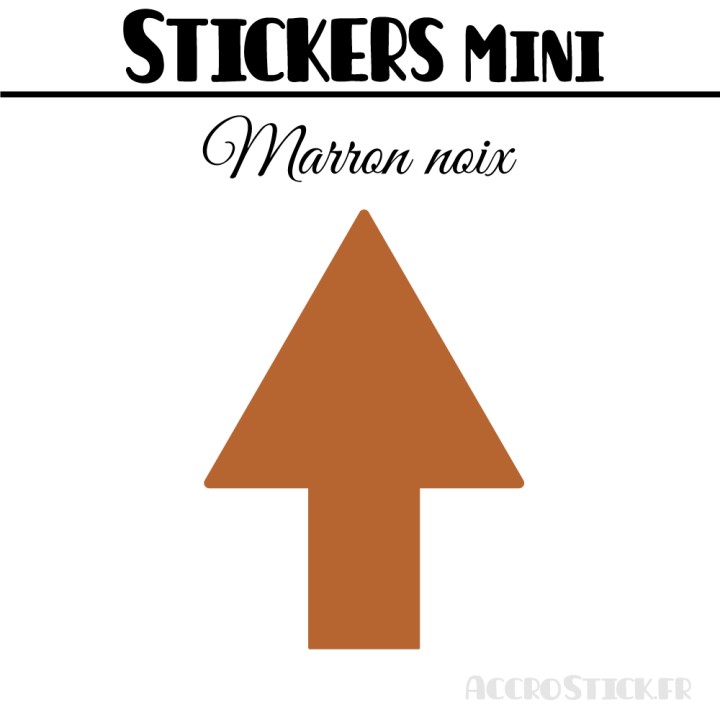 104 Flèches 2 cm - Stickers mini gommettes
