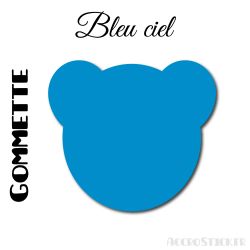 48 gommettes Ours 3 cm - Stickers polyvalents