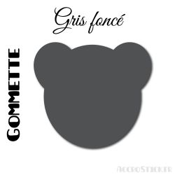 48 gommettes Ours 3 cm - Stickers polyvalents