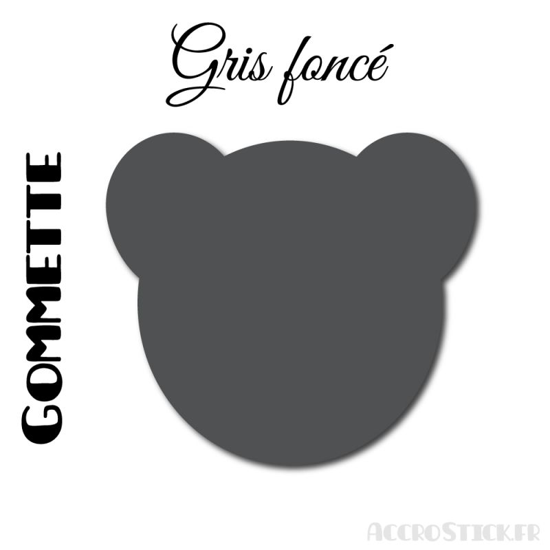 48 gommettes Ours 3 cm - Stickers polyvalents