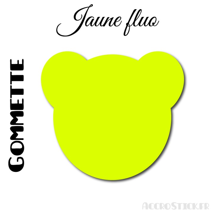 48 gommettes Ours 3 cm - Stickers polyvalents