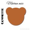 24 gommettes Ours 4 cm - Stickers polyvalents