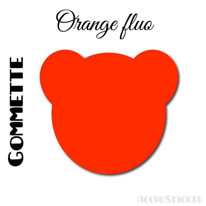 24 gommettes Ours 4 cm - Stickers polyvalents